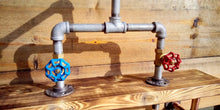 Laden Sie das Bild in den Galerie-Viewer, Galvanized Pipe Mixer Faucet Taps - Round Handle - Miss Artisan