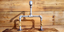 Charger l&#39;image dans la galerie, Galvanized Pipe Mixer Faucet Taps - Stopcock Handle - Miss Artisan