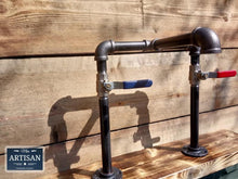 Load image into Gallery viewer, Cast Iron And Steel Mixer Faucet Taps - Raised Bowl - Lever Handle - Miss Artisan