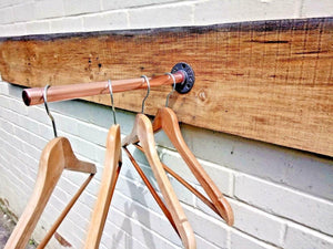 Copper Pipe Clothes Rail - Miss Artisan