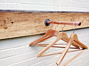 Copper Pipe Clothes Rail - Miss Artisan