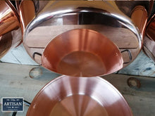 Charger l&#39;image dans la galerie, Pure 38cm Copper Jam / Cooking Pans - 9 Litre - Miss Artisan