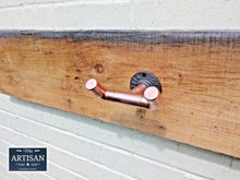 Load image into Gallery viewer, Double Angled Copper Pipe Hook - Miss Artisan