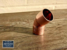 Load image into Gallery viewer, Copper 45 Degree Bends 15mm / 22mm / 28mm - Miss Artisan