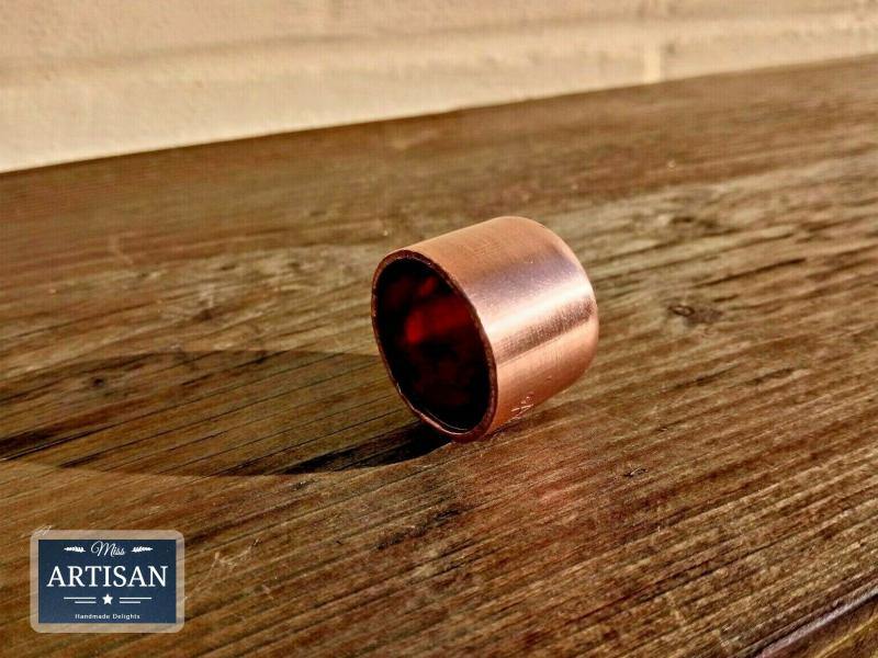 Copper Cap Ends 15mm / 22mm / 28mm - Miss Artisan