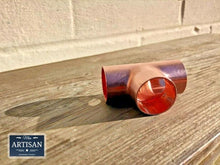 Load image into Gallery viewer, Copper Tees 15mm / 22mm / 28mm - Miss Artisan