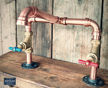 Charger l&#39;image dans la galerie, Copper Pipe Mixer Swivel Faucet Taps