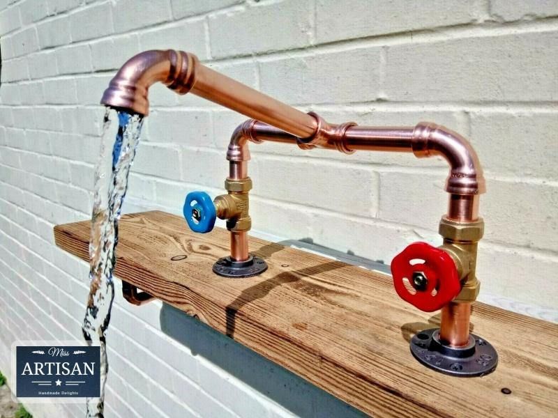 Copper Pipe Mixer Swivel Faucet Taps - Miss Artisan