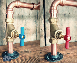 Copper Pipe Mixer Swivel Faucet Taps
