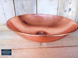 Pure Copper Hammered Sinks - Miss Artisan