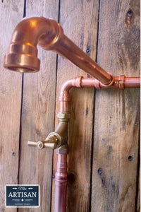 Freestanding Copper Bath Faucet Taps - Miss Artisan