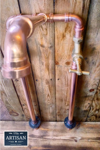 Freestanding Copper Bath Faucet Taps - Miss Artisan