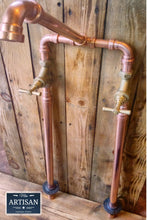Load image into Gallery viewer, Freestanding Copper Bath Faucet Taps - Miss Artisan