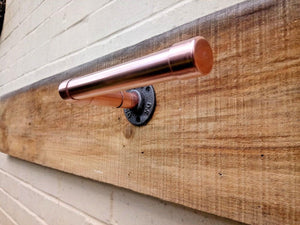 Copper Pipe Toilet Roll Holder - Miss Artisan