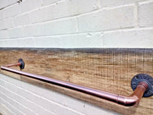 Charger l&#39;image dans la galerie, Copper Pipe Towel Rail - Miss Artisan