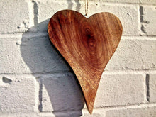 Load image into Gallery viewer, Large Solid Wood Heart - Miss Artisan