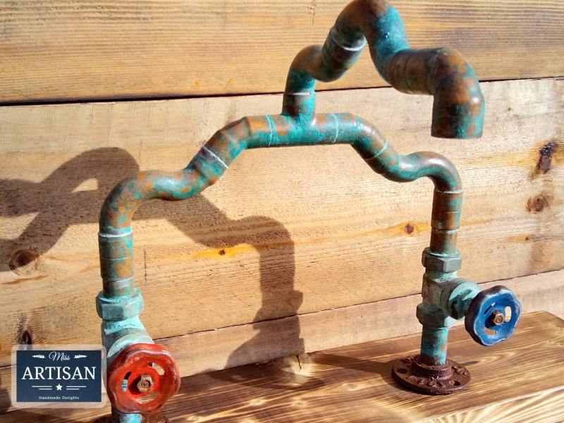 One Off - Copper Pipe Mixer Faucet Tap - Miss Artisan