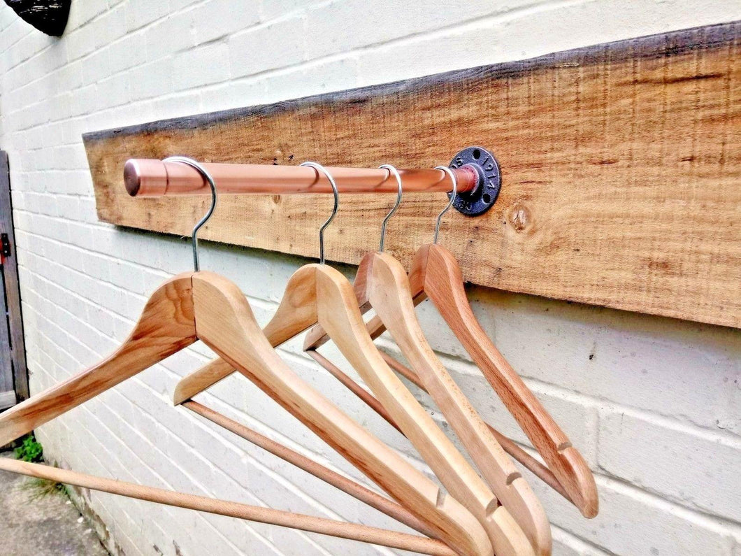Copper Pipe Clothes Rail - Miss Artisan