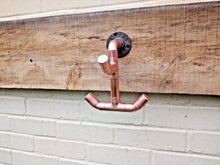 Load image into Gallery viewer, Copper Pipe Drop 3 Hook - Miss Artisan