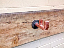 Load image into Gallery viewer, Double Copper Pipe Hook Straight - Miss Artisan