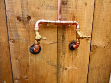 Load image into Gallery viewer, Copper Rainfall Shower - Miss Artisan