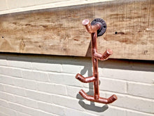 Load image into Gallery viewer, Copper Pipe Twisted Drop Hook - Miss Artisan