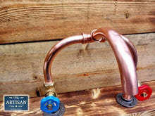 Charger l&#39;image dans la galerie, Copper Pipe Mixer Swivel Faucet Taps - Miss Artisan