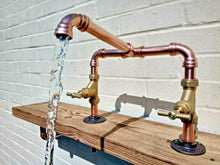 Load image into Gallery viewer, Copper Pipe Swivel Mixer Faucet Taps - Miss Artisan