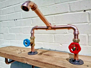 Copper Pipe Mixer Swivel Faucet Taps - Miss Artisan
