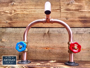 Copper Pipe Mixer Swivel Faucet Taps - Miss Artisan