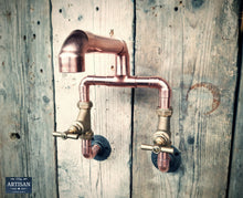 Load image into Gallery viewer, Copper Pipe Mixer Faucet Taps - Fixed Spout