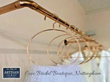 Load image into Gallery viewer, Copper Pipe Clothes Rail - Wall Mounted - Miss Artisan
