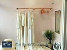 Load image into Gallery viewer, Copper Pipe Clothes Rail - Wall Mounted - Miss Artisan